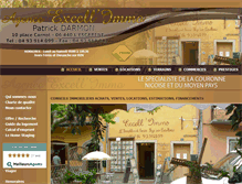 Tablet Screenshot of excellimmo.com